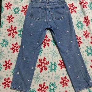 daisy patch mom jeans 🌻